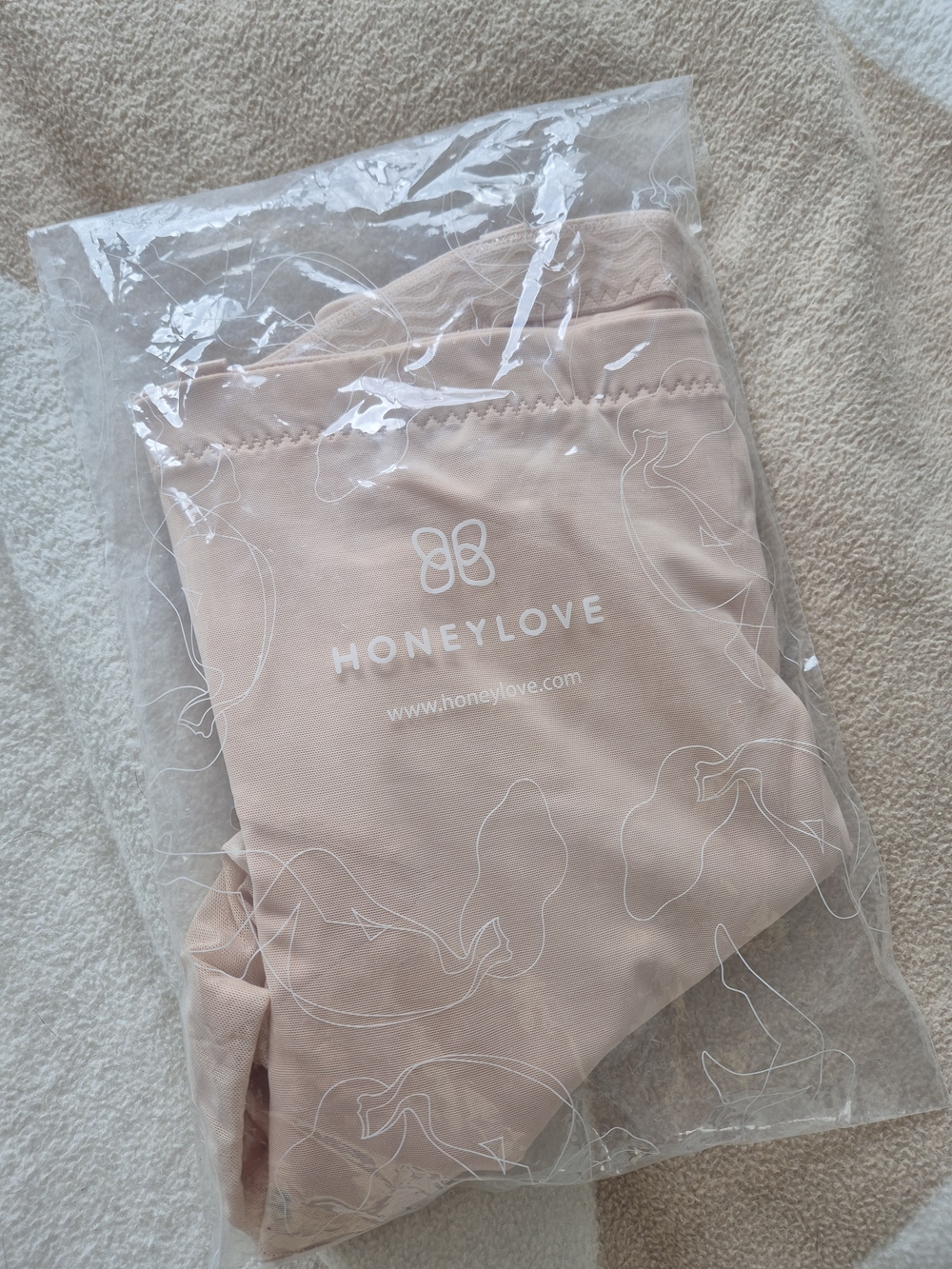 Honeylove Nude/Blush Shapewear Bodysuit